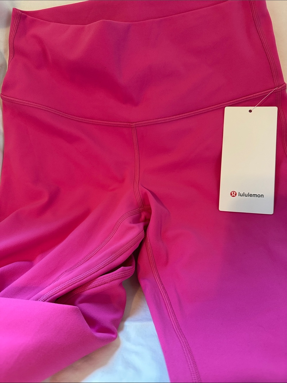 lululemon Hot Pink Performance Leggings
